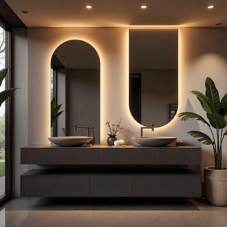 Styled bathroom