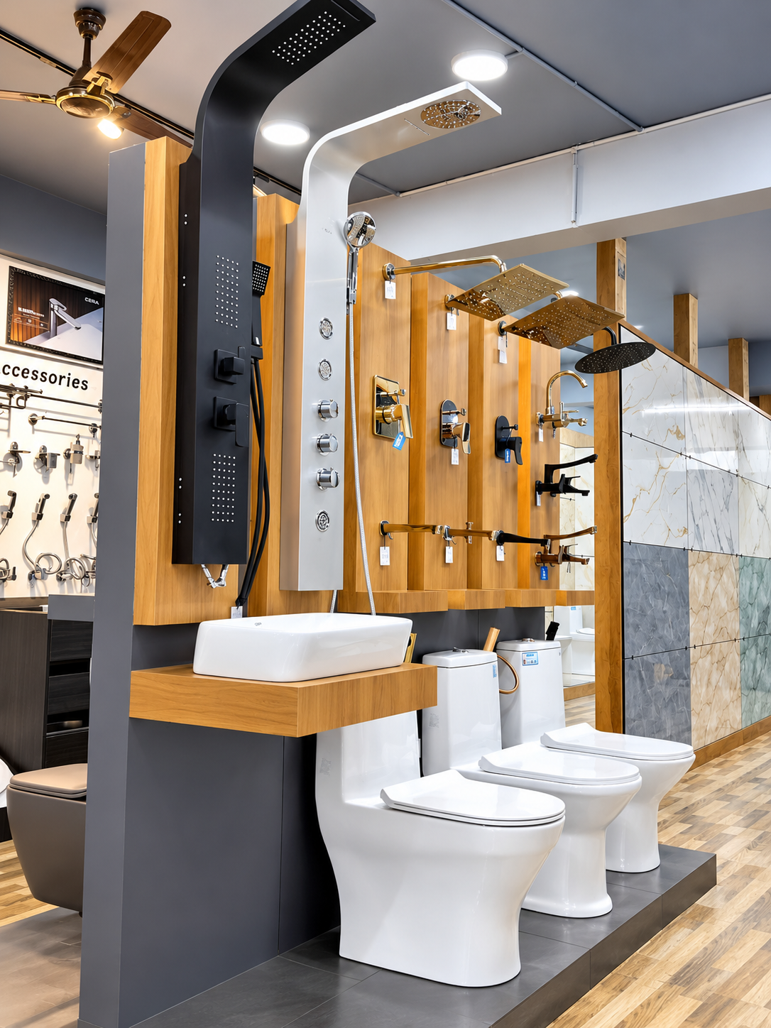 Slide 3 - JBJ CERA Showroom Display
